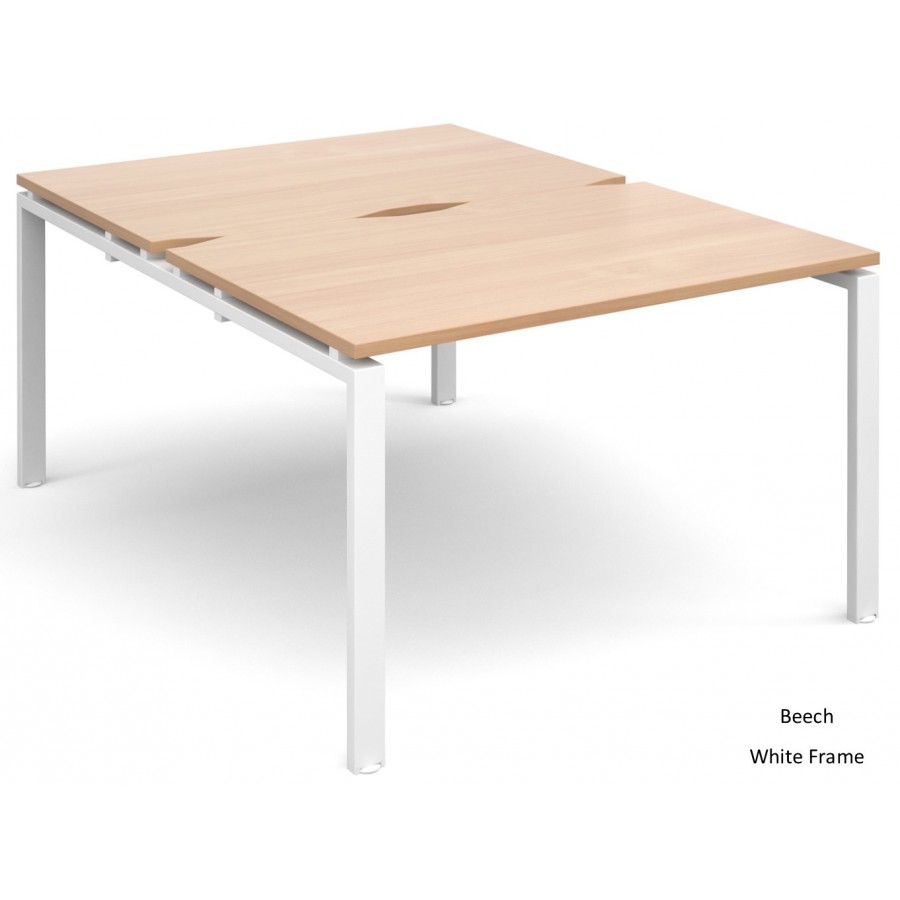 Adapt 1600mm Deep Double Starter Bench Desk